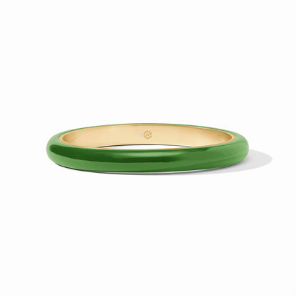 Madison Statement Bangle - Palmetto Green