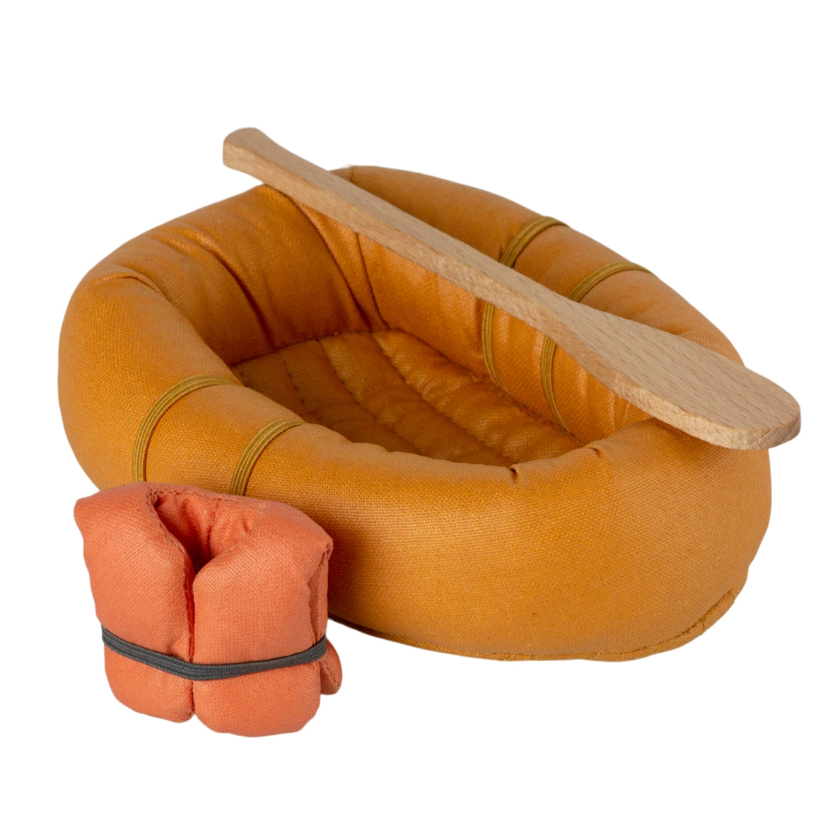 Maileg Rubber Boat - Dusty Yellow
