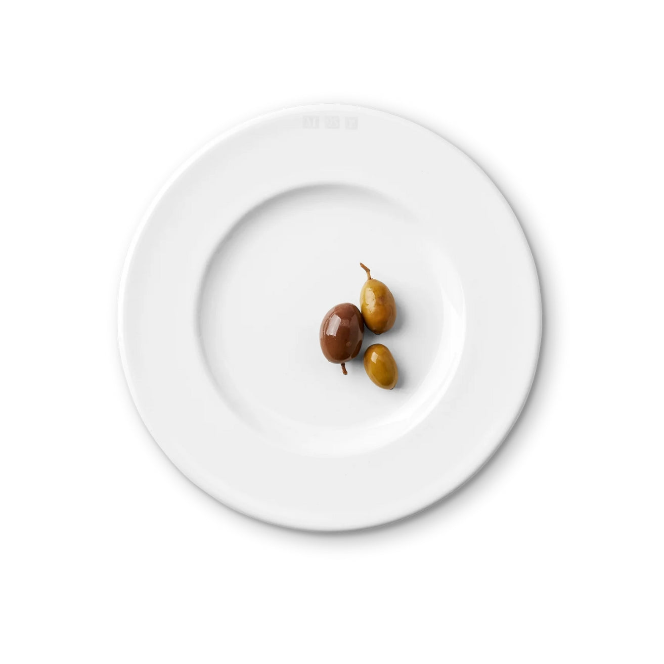 Match 1508 Canape Plate White - Set of 4
