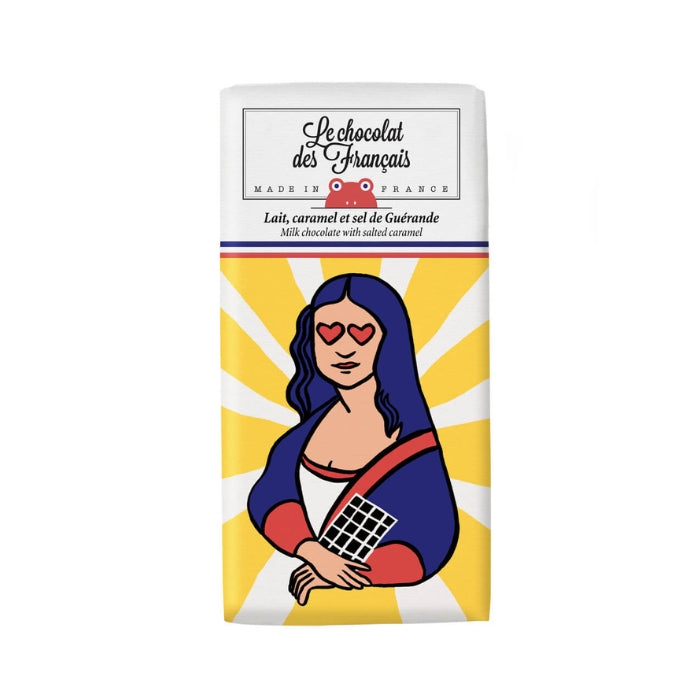 Le Chocolat des Français Mona Lisa Chocolate Bar