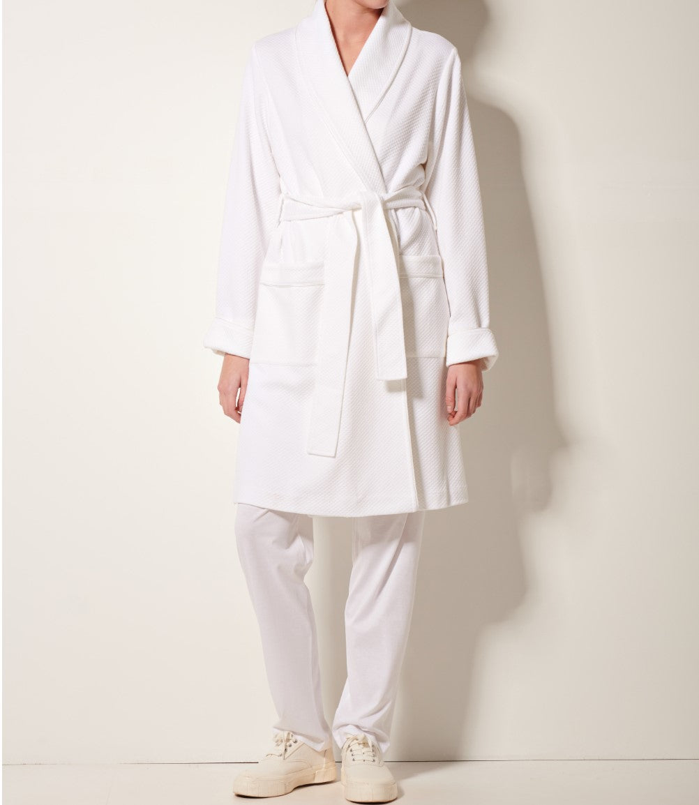 Sofiyan Robe Pluto Sofia Robe - Ivory – La Petite Maison