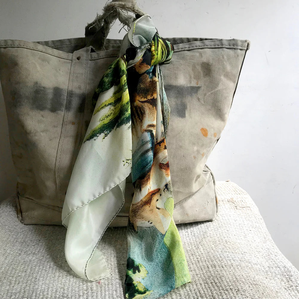 John Derian Pagoda Silk Scarf 
