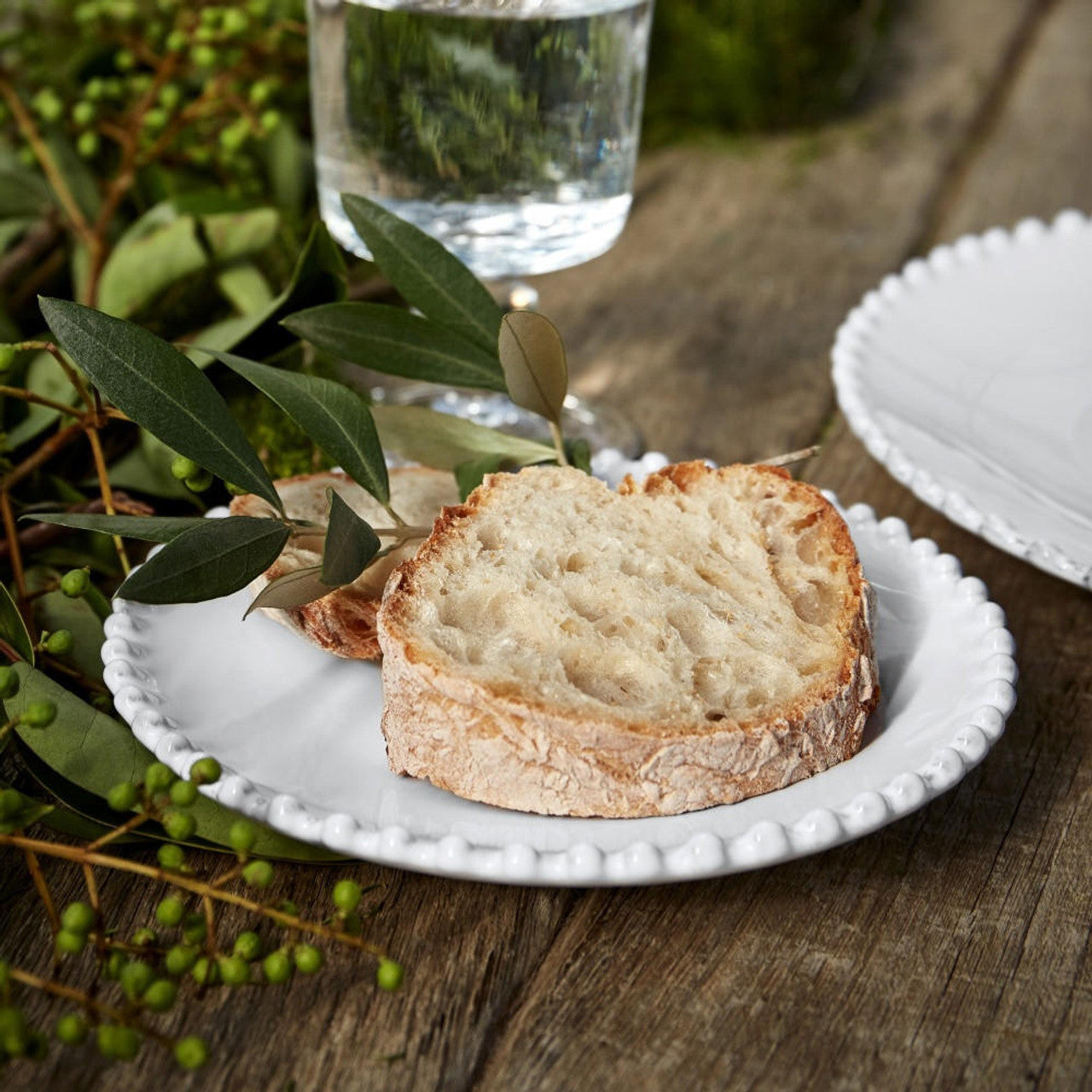 Pearl Bread Plate