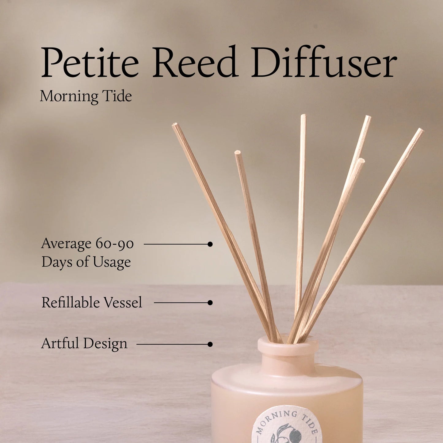 Thymes Morning Tide Petite Diffuser 4oz