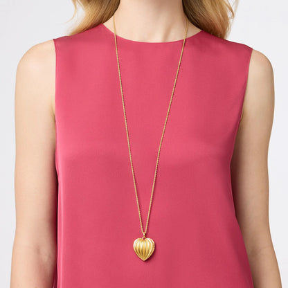 Julie Vos Heart Necklace- La Petite Maison