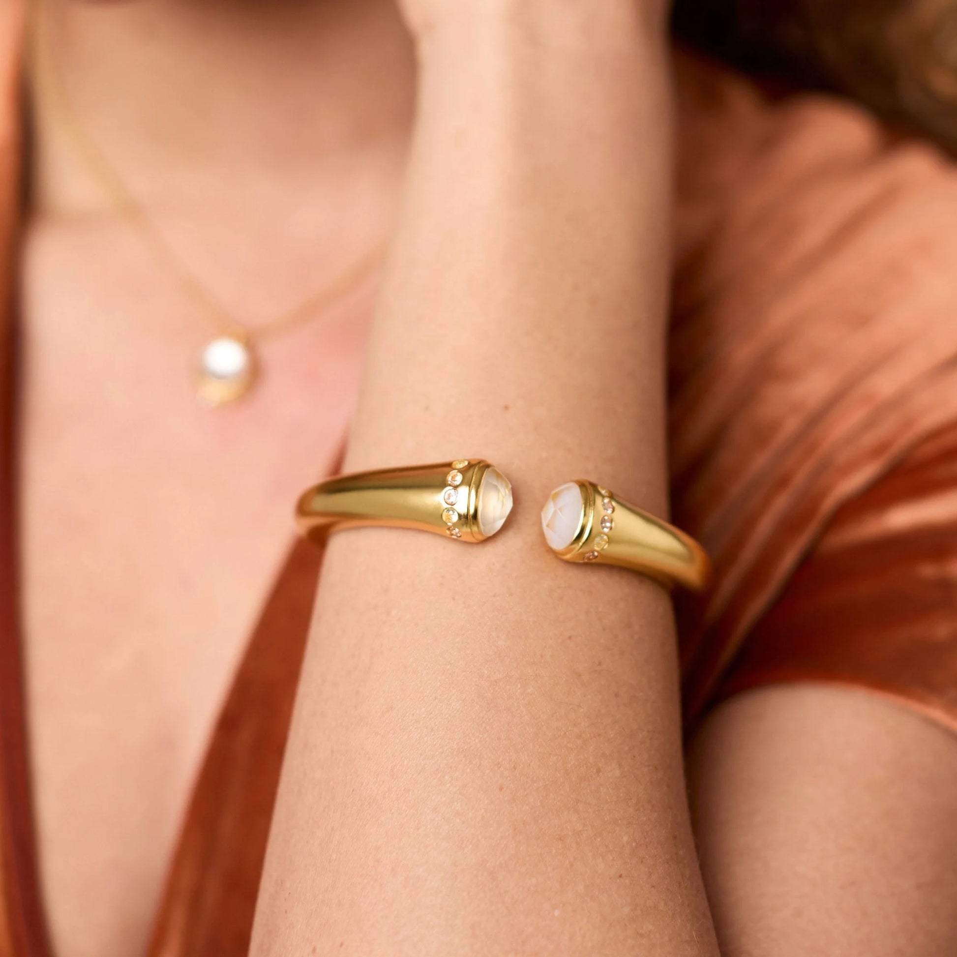 Julie Vos Rainbow Demi Cuff