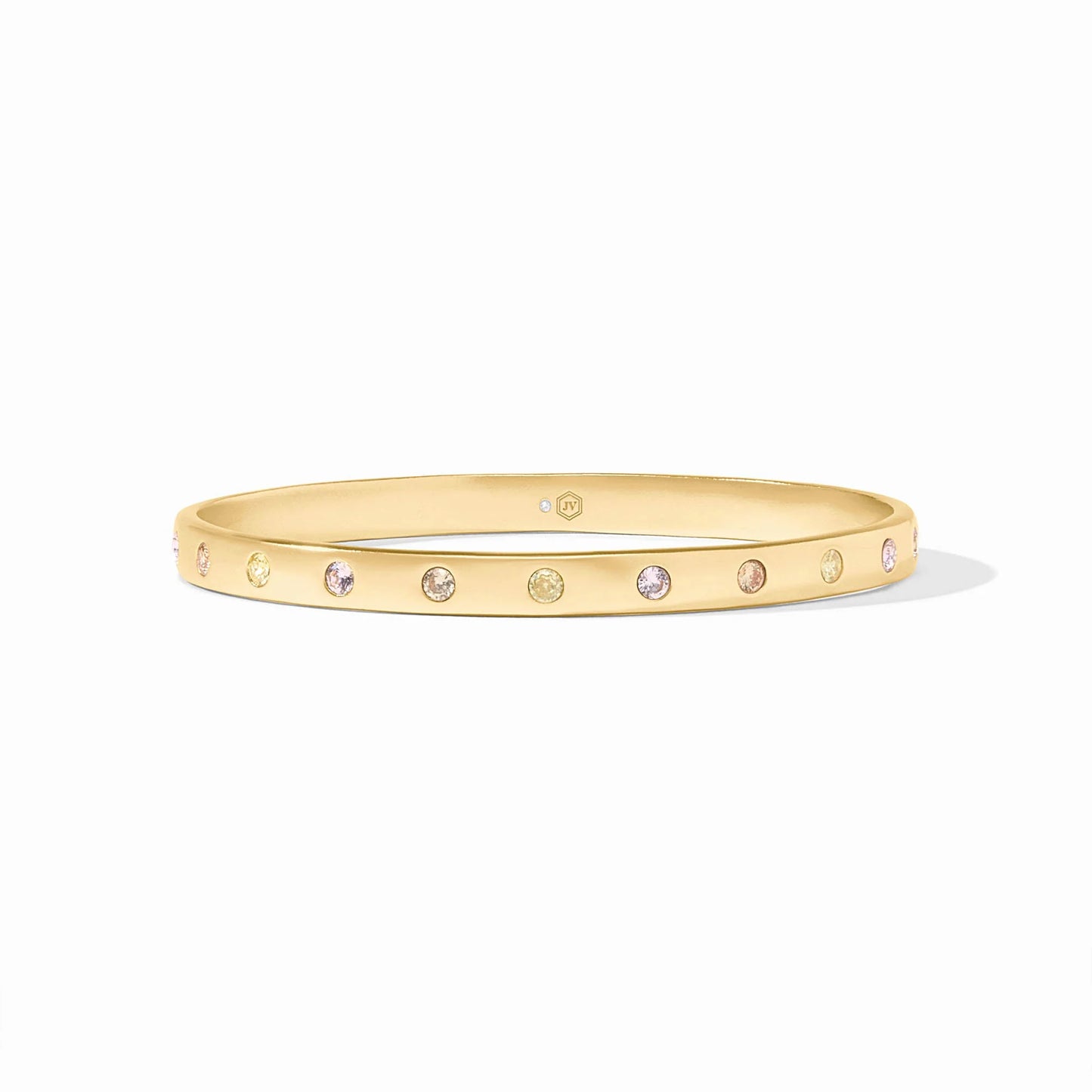 Julie Vos Rainbow Bangle - Champagne Radiance
