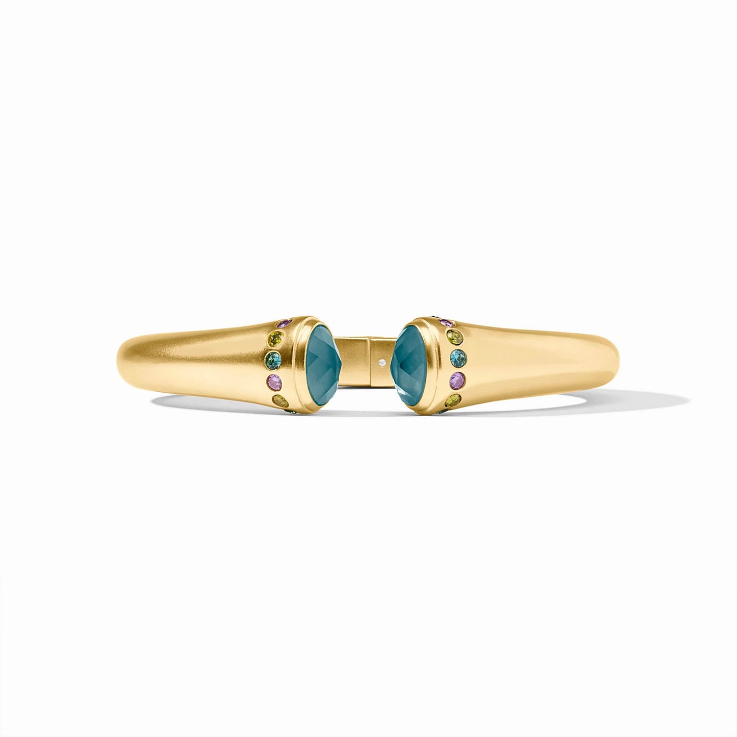 Julie Vos Rainbow Demi Cuff - Iridescent Montana Blue