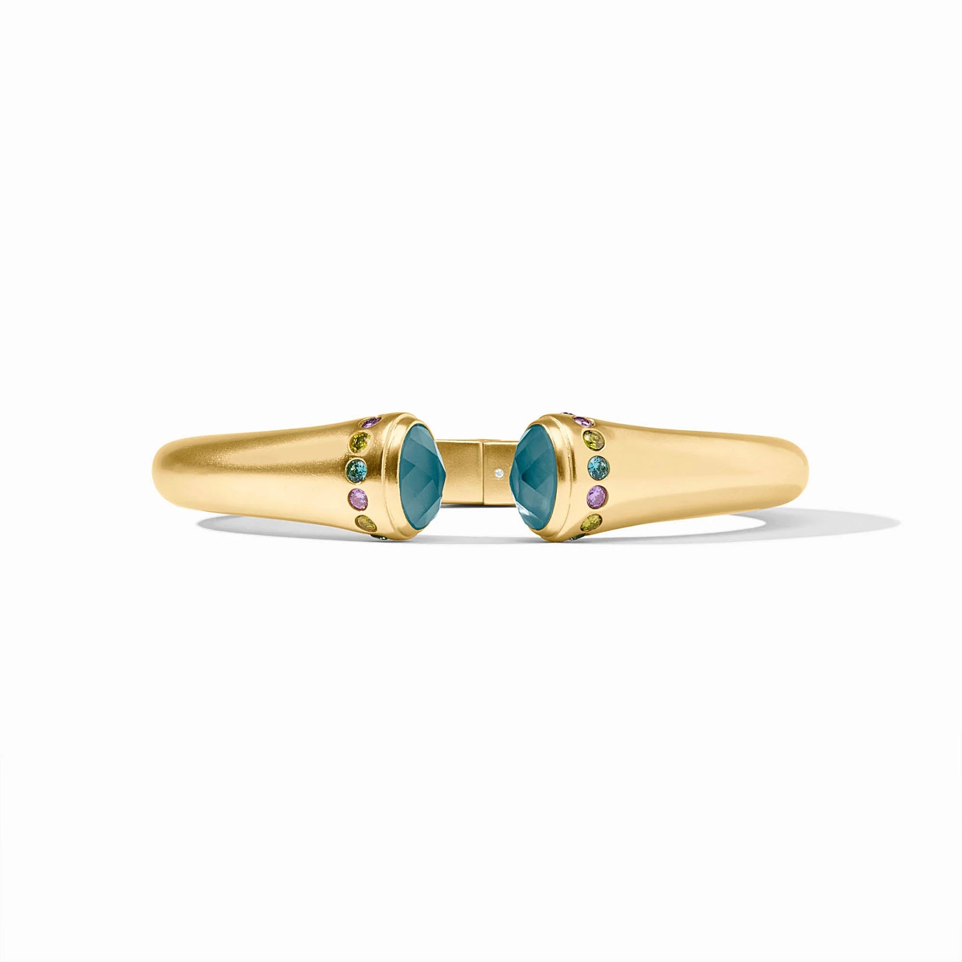 Julie Vos Rainbow Demi Cuff - Iridescent Montana Blue