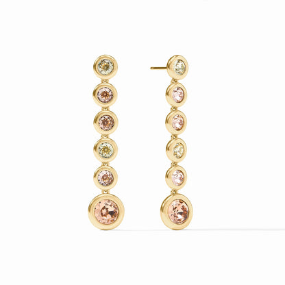 Julie Vos Rainbow Tier Earring- Champagne Radiance