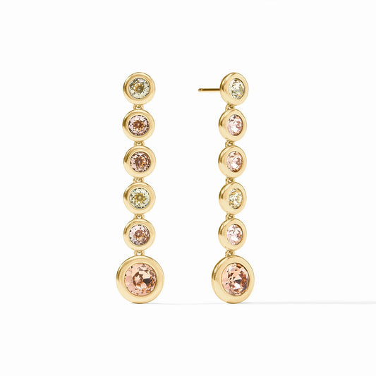 Julie Vos Rainbow Tier Earring- Champagne Radiance