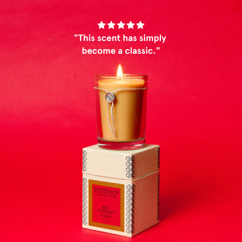 Votivo Red Currant Aromatic Candle - 6.8 oz
