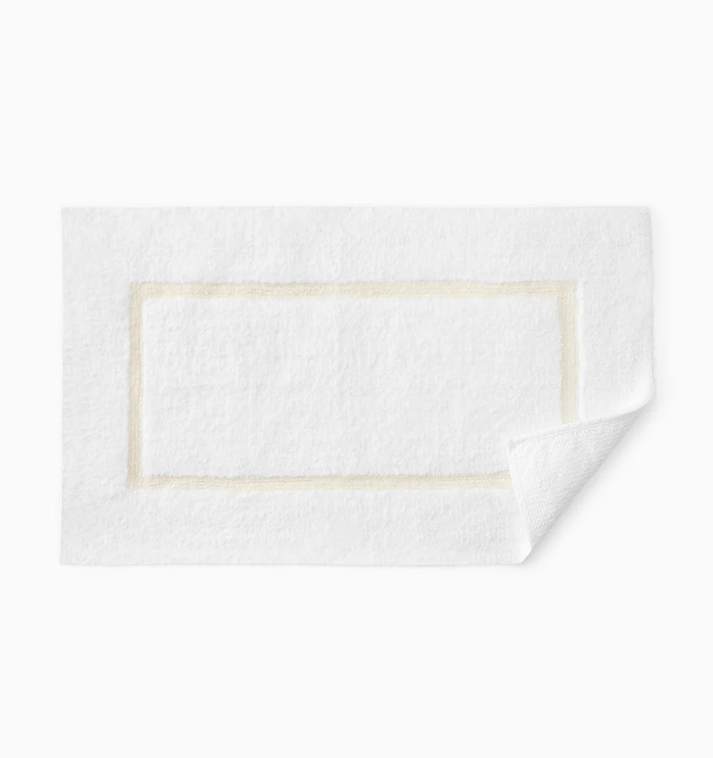 Sferra Lindo Bath Rug - Ivory, La Petite Maison