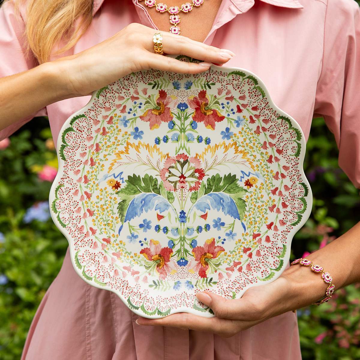 Juliska Sofia  Dinner Plate - Multi