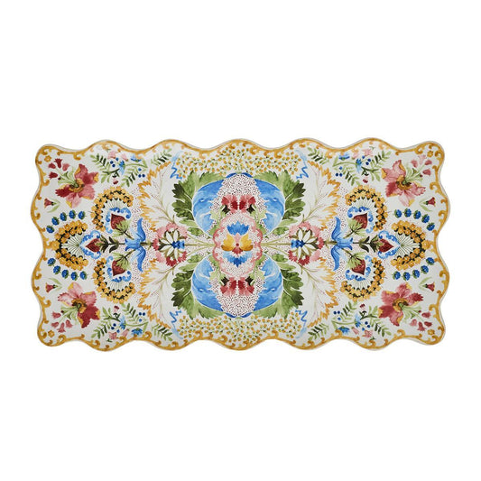 Juliska Sofia Rectangular Platter - Multi, 16" 