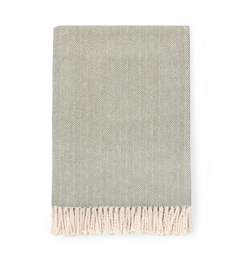 Sferra Celine Throw - Moss