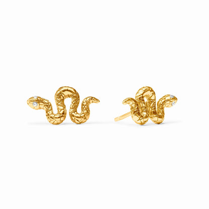 Julie Vos Snake Stud- La Petite Maison