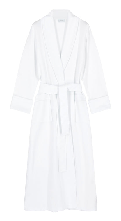 Pluto Sylvie Long Robe - White