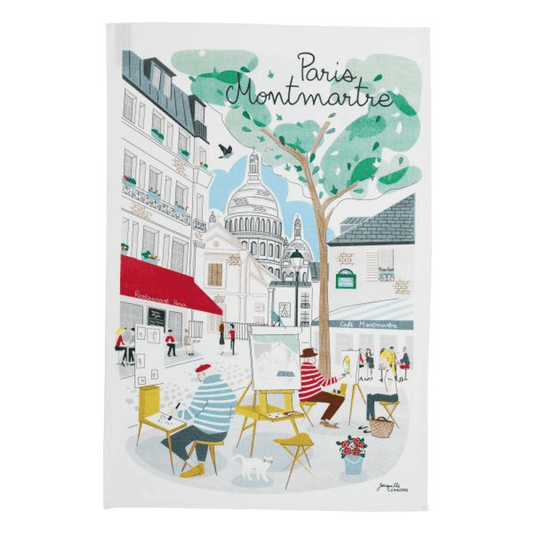 Montmartre, Paris Tea Towel