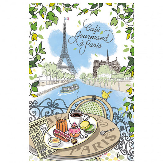 Tea Towel Cafe Gourmand