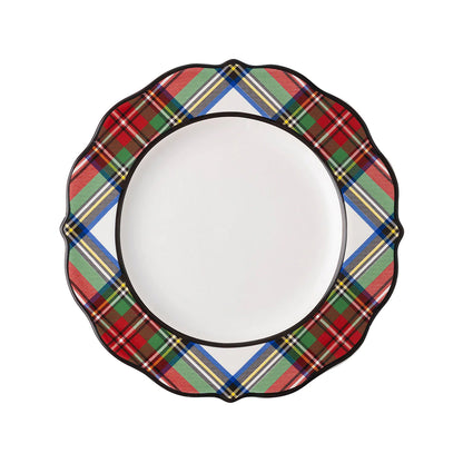 Juliska Stewart Tartan Dessert/Salad Plate