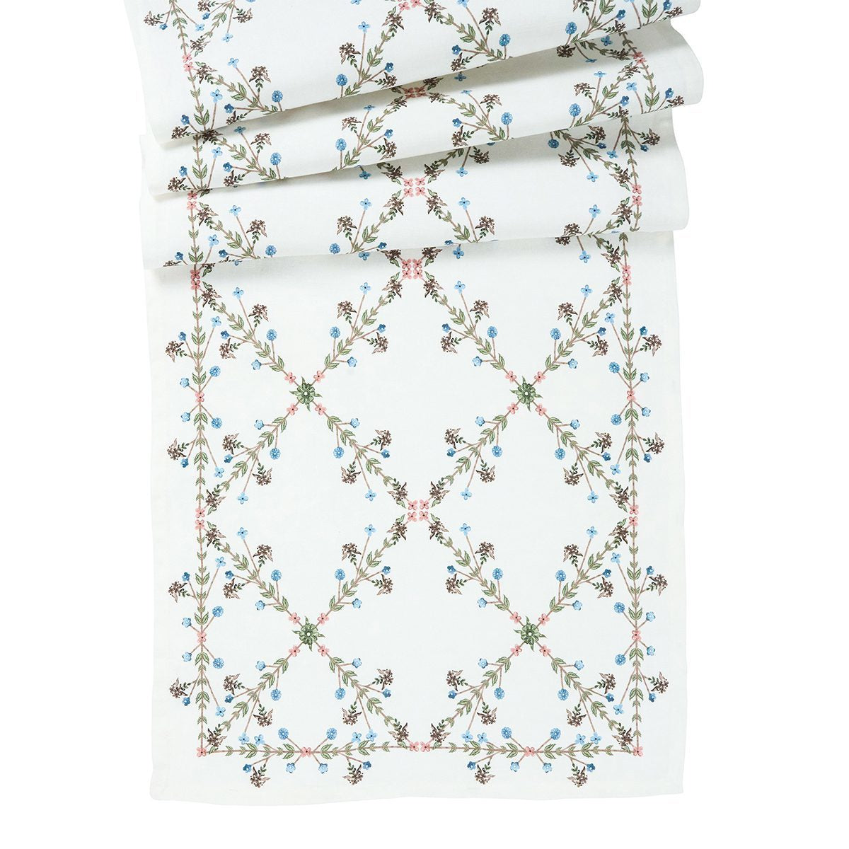 Juliska Villa Seville 18" x 90" Table Runner - Chambray