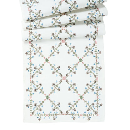 Juliska Villa Seville 18" x 90" Table Runner - Chambray