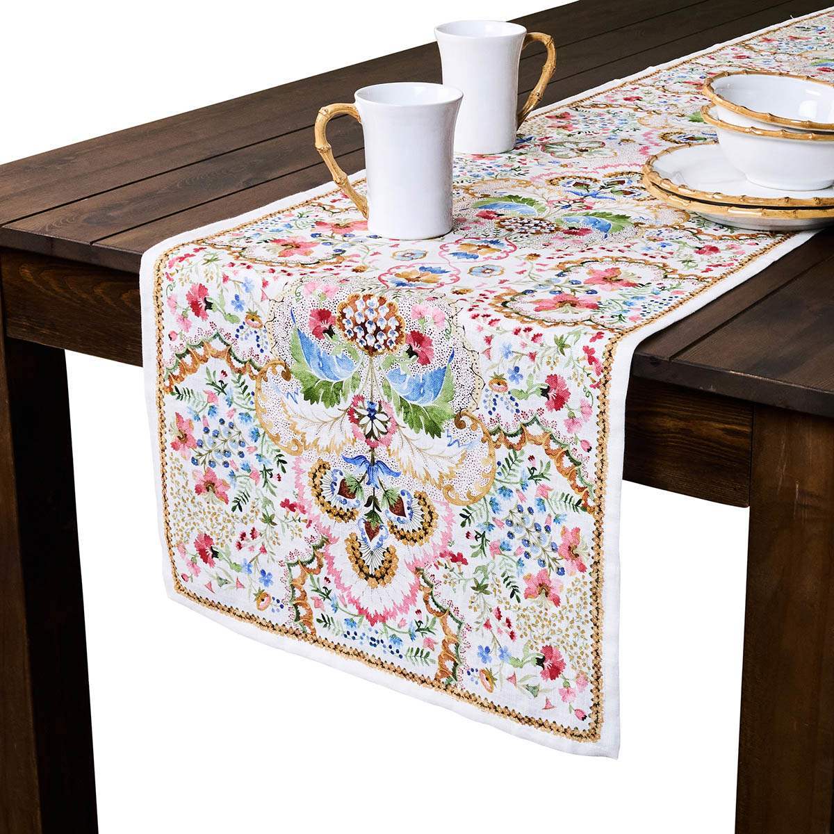 Juliska Sofia Table Runner - Multi