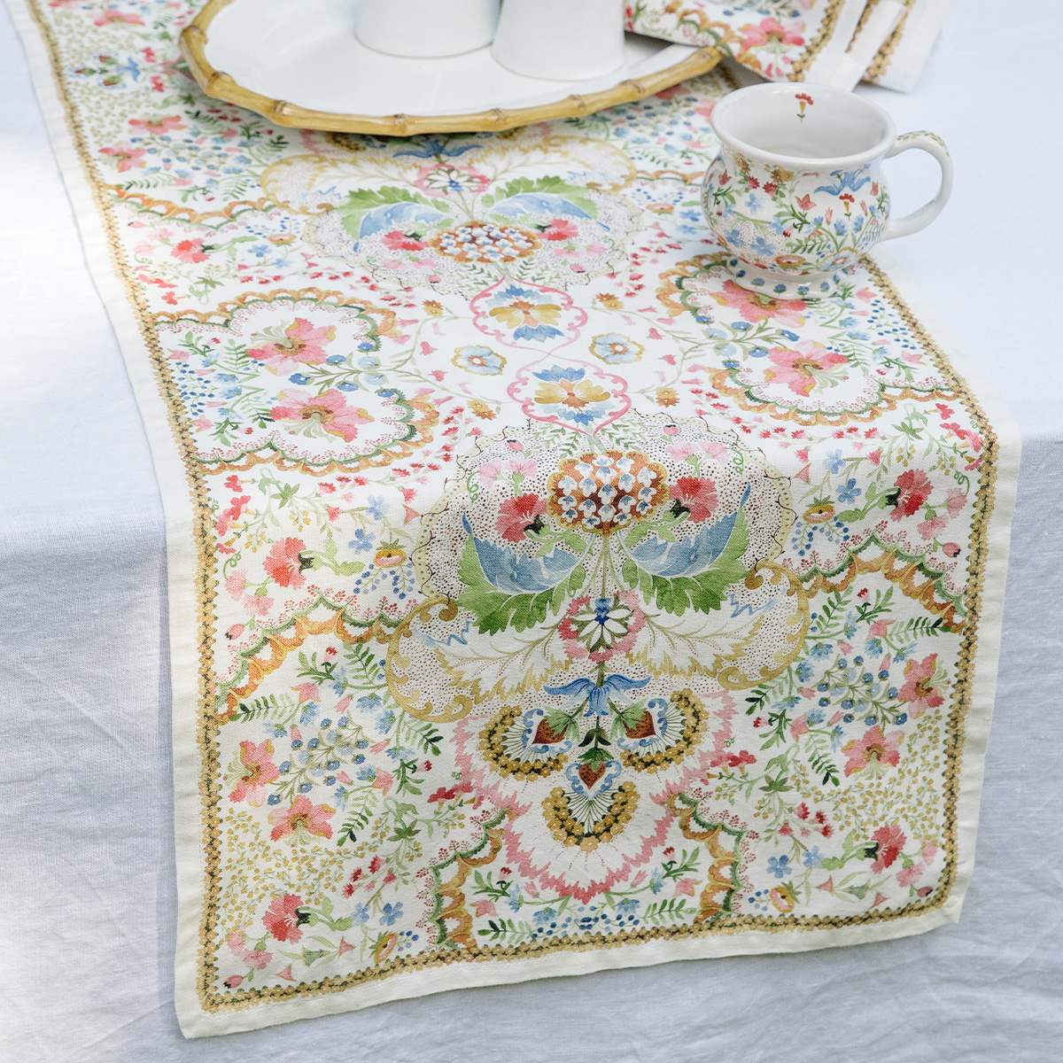 Juliska Sofia Table Runner - Multi