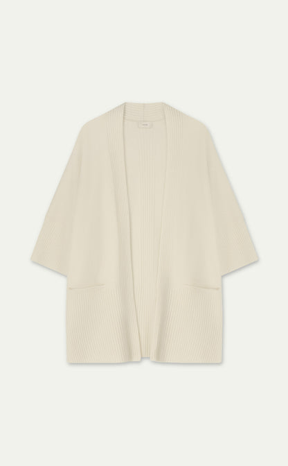 Tanea Cardigan Merino Wool - Ivory