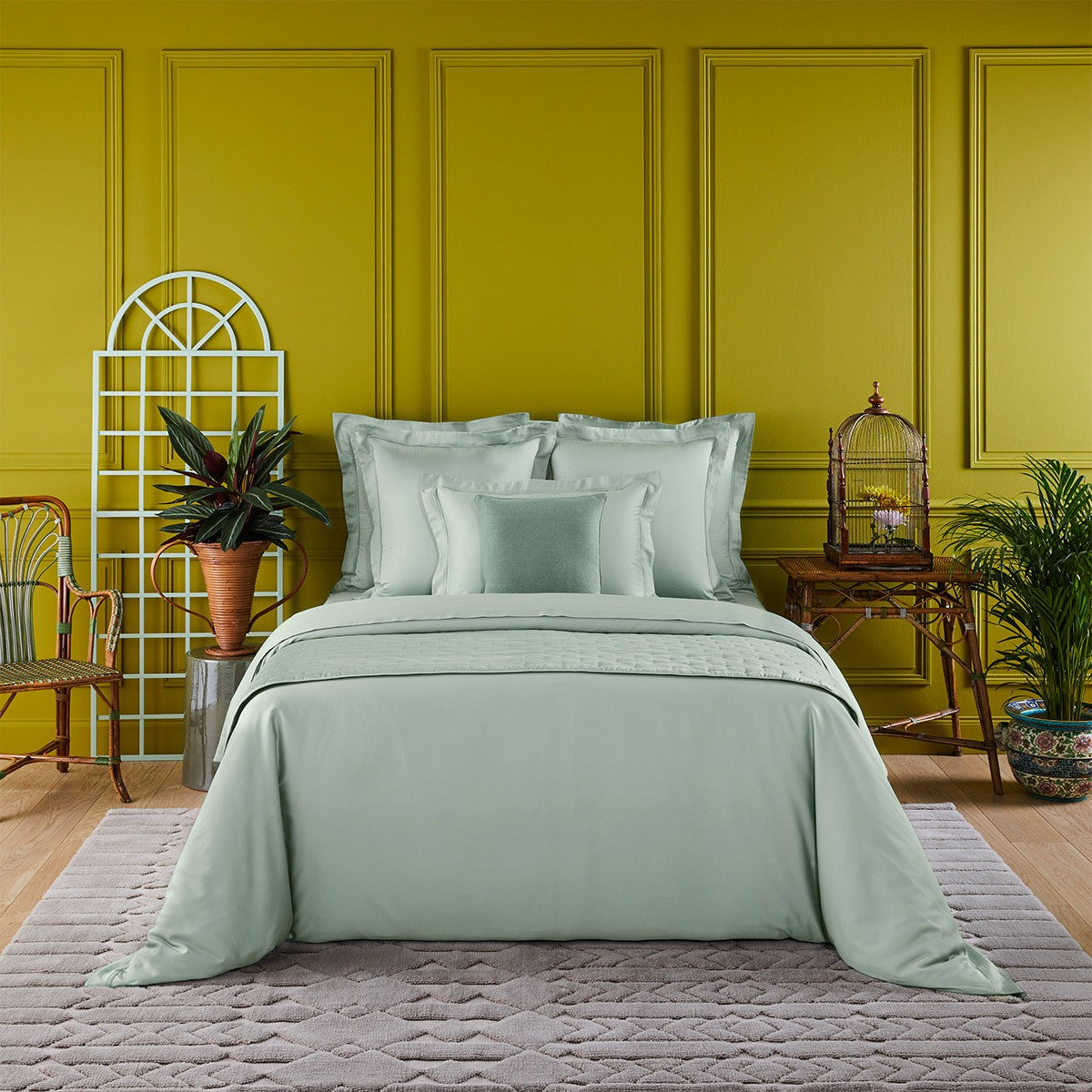Yves Delorme Triomphe Duvet Cover - Veronese