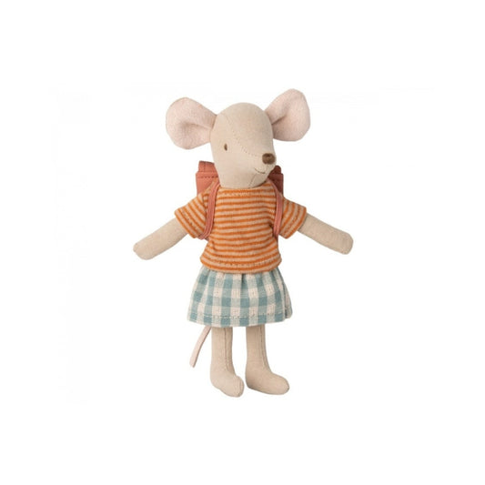 Maileg Tricycle Mouse, Big Sister - Old Rose