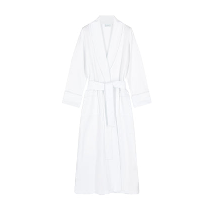 Pluto Sylvie Long Robe - White