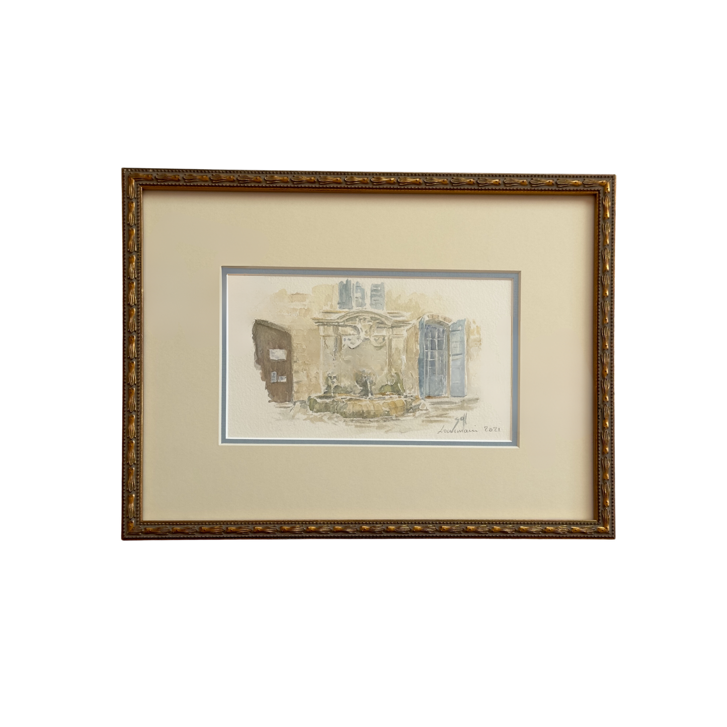 Lourmarin Watercolor