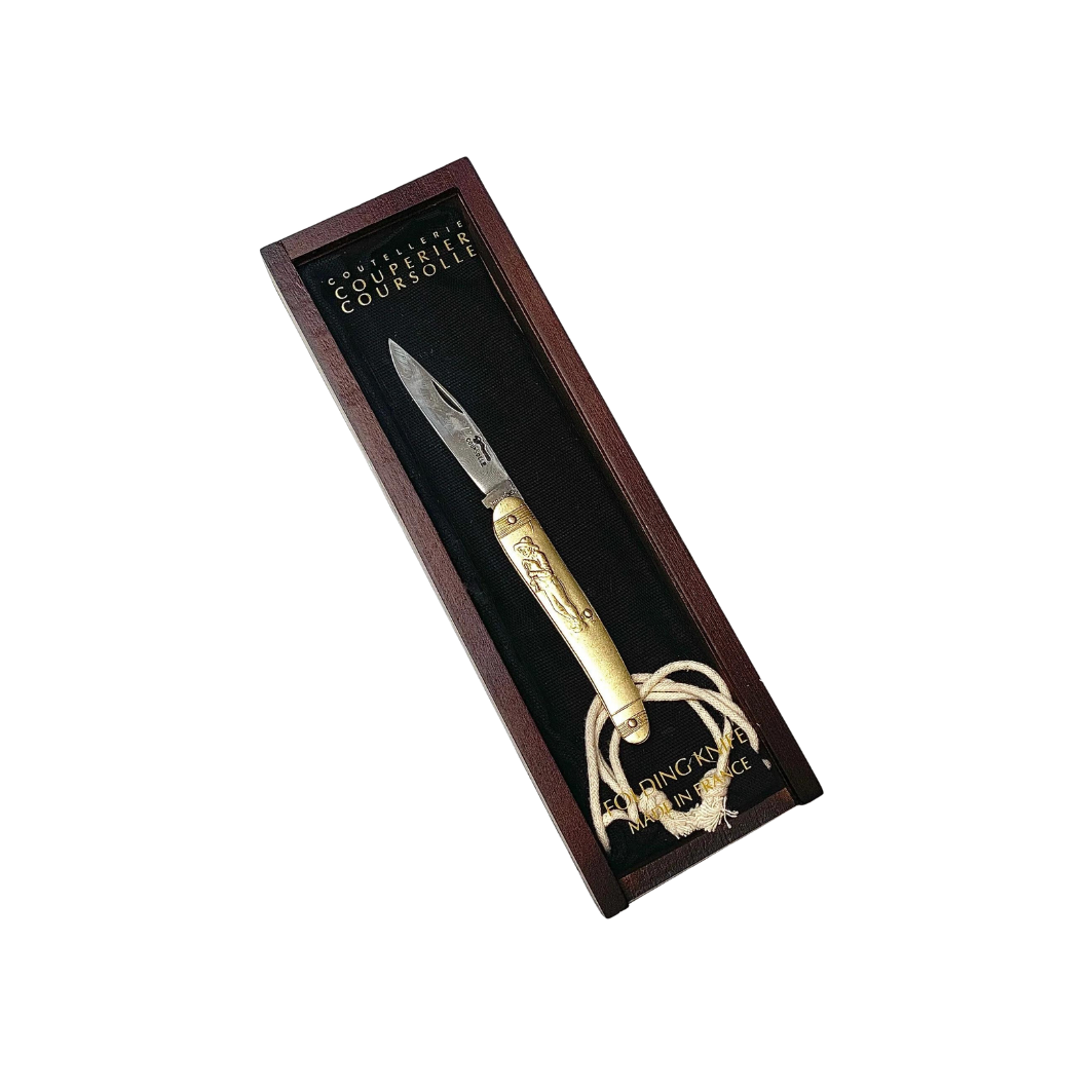 Brass Pocket Knife