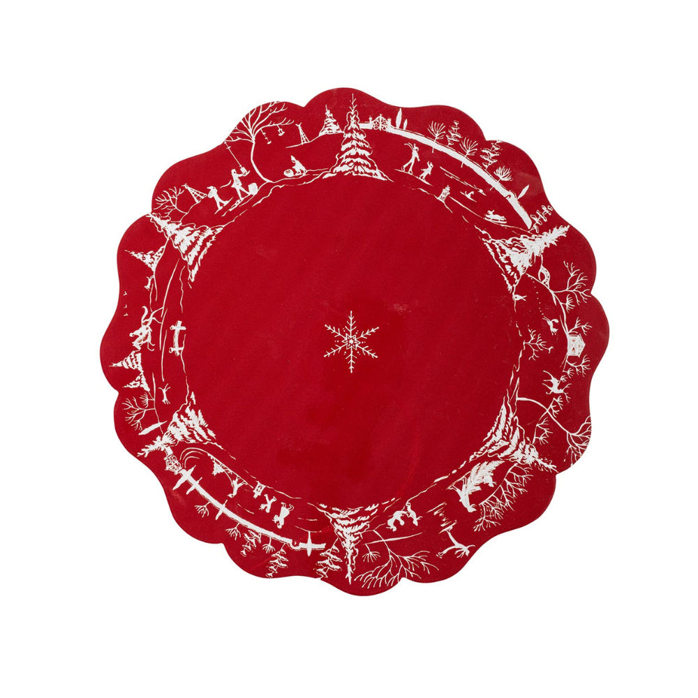 Country Estate Winter Frolic Placemat - Set of 4