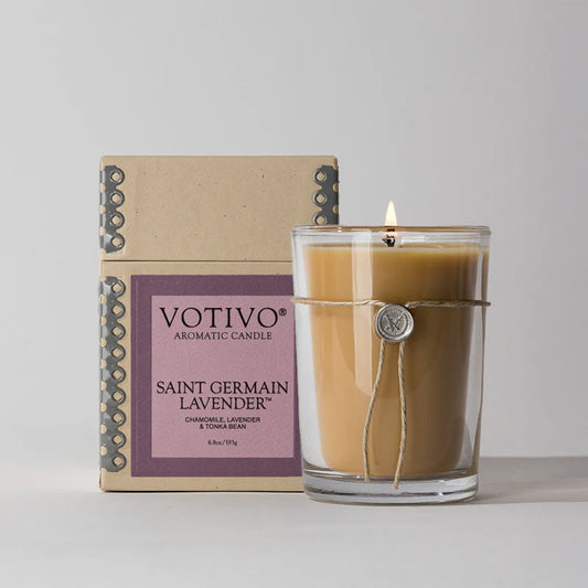 Votivo Saint Germain Lavender Aromatic Candle - 6.8 oz