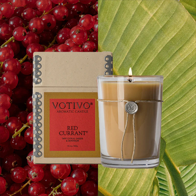Votivo Red Currant Aromatic Candle - 6.8 oz