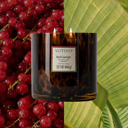 Votivo Red Currant Tortoise Candle - 22.7 oz