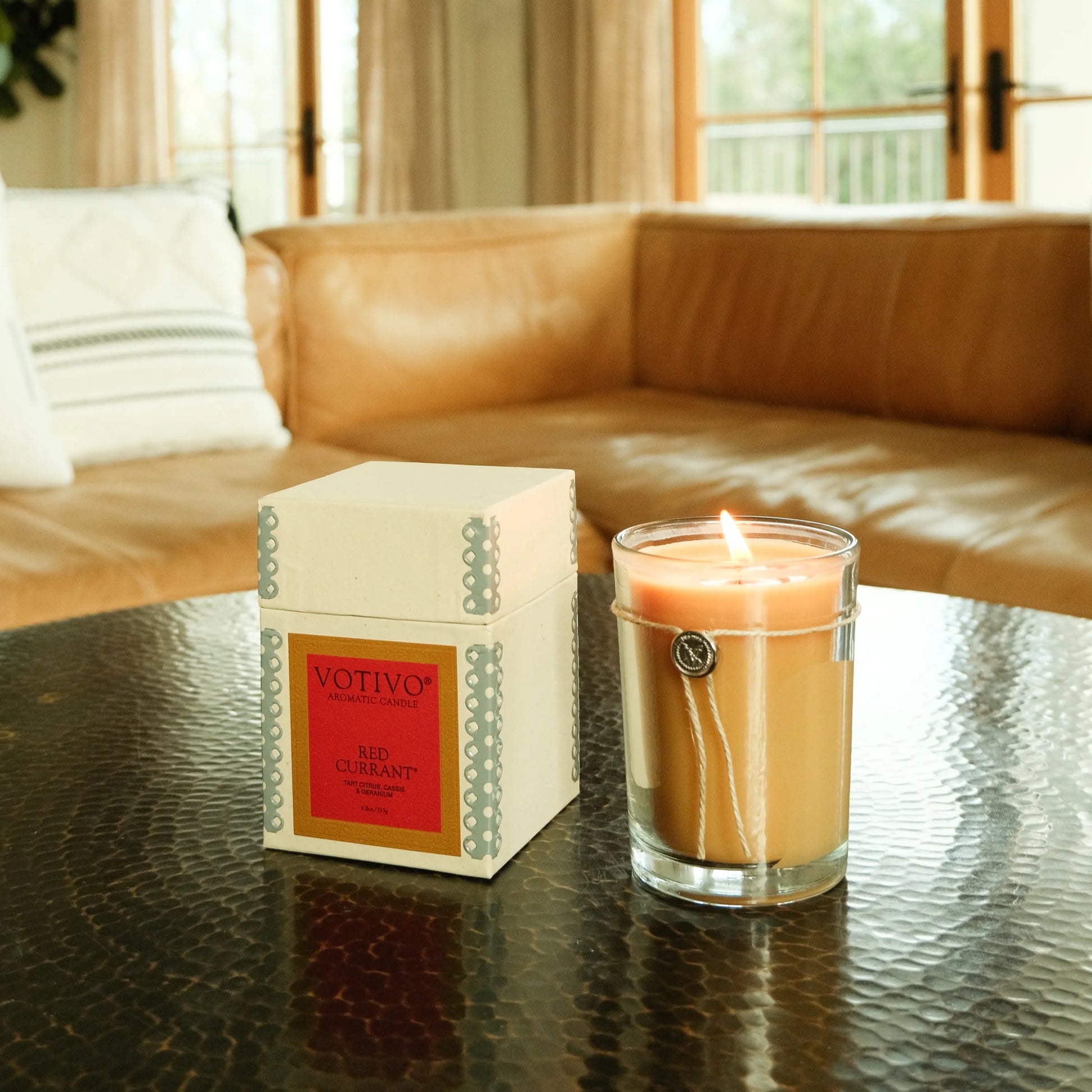 Votivo Red Currant Aromatic Candle - 6.8 oz
