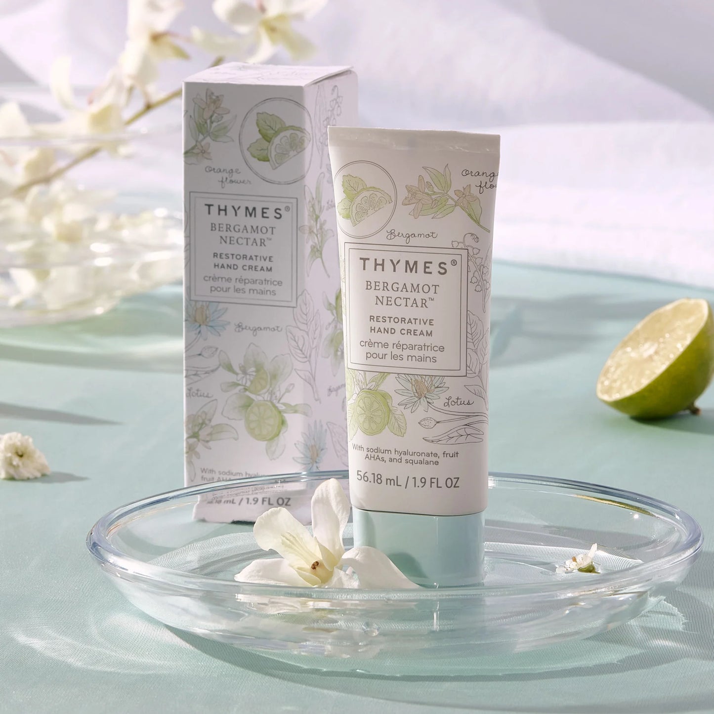 Thymes Bergamot Nectar Restorative Hand Cream 1.9 oz