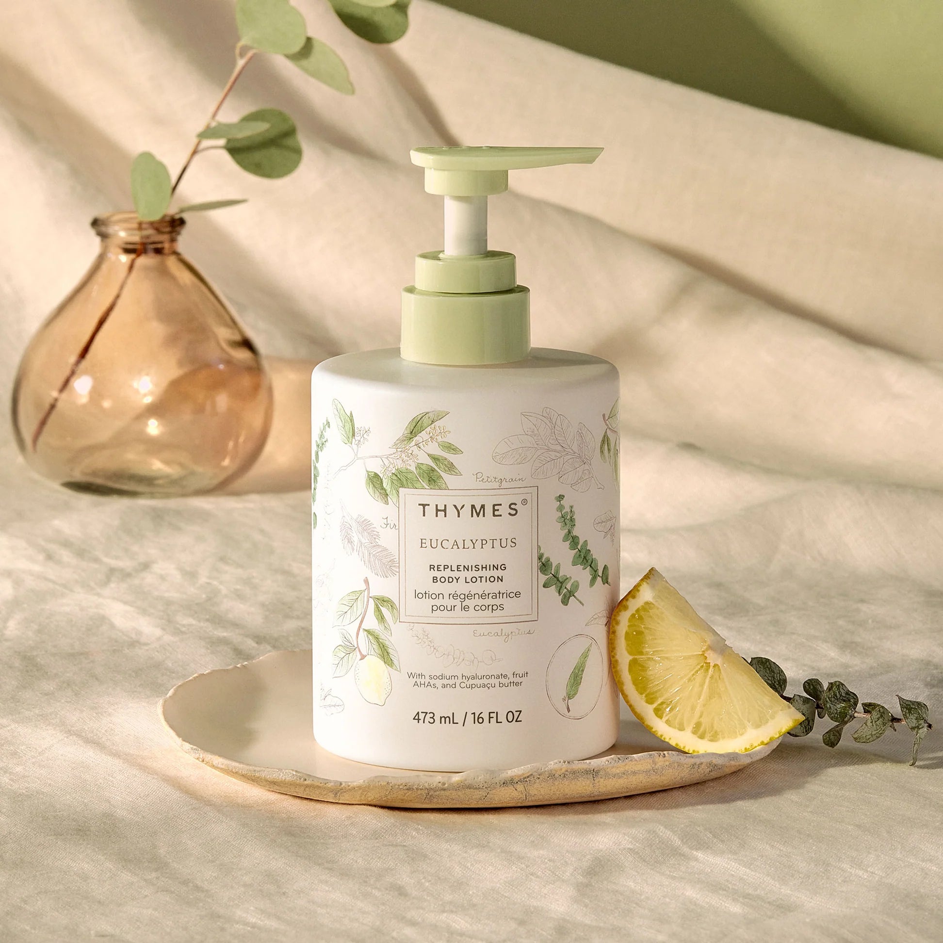 Thymes Bergamot Nectar Replenishing Body Lotion 16 oz