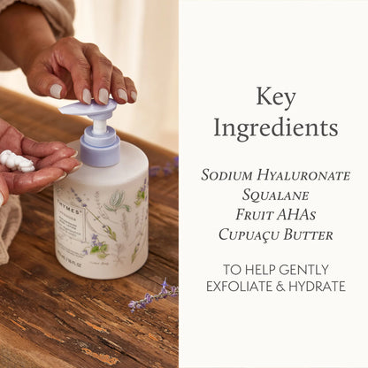 Thymes Lavender Replenishing Body Lotion 16 oz