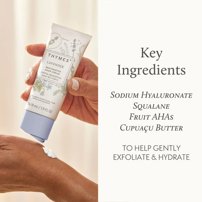 Thymes Lavender Restorative Hand Cream 1.9 oz