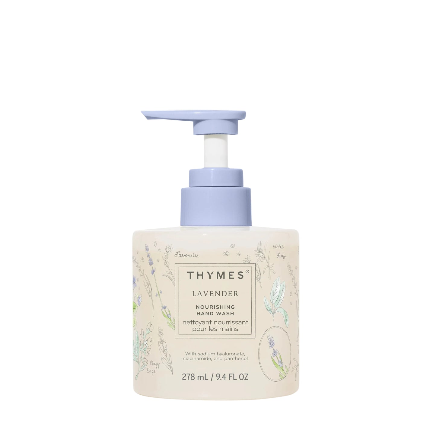 Thymes Lavender Nourishing Hand Wash 9.4 oz
