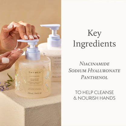 Thymes Lavender Nourishing Hand Wash 9.4 oz