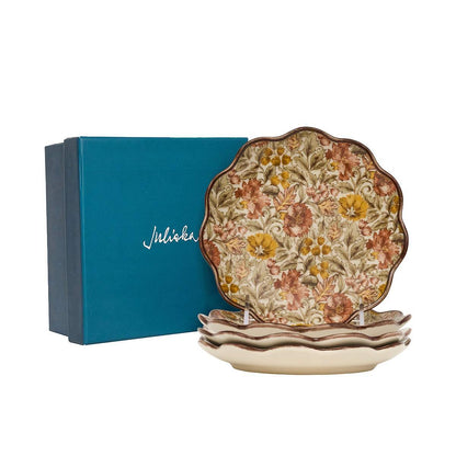 Juliska Willa Cocktail Plate Set/4 - Amber