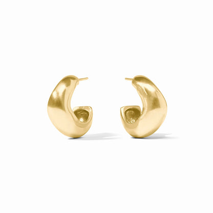 Julie Vos Wave Hoop, Small- La Petite Maison