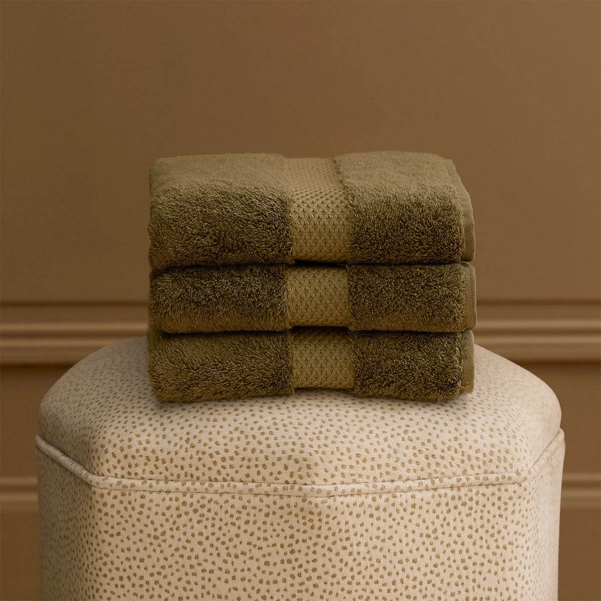 Yves Delorme Etoile Bath Towel - Kaki