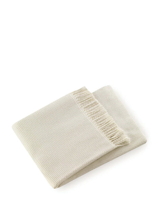 A Soft Idea Grain of Rice Throw- Cream
